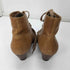 ジェフリーキャンベル Jeffrey Campbell ウッドヒール タッセル レザー ショート ブーツ レディース 6M