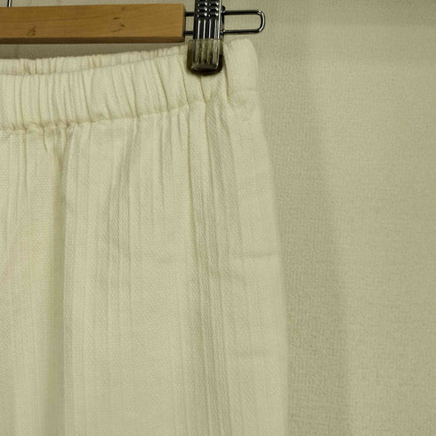 ギャルリーヴィー GALERIE VIE コットンリネンストレッチ イージーワイドパン レディース