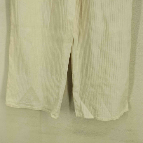 ギャルリーヴィー GALERIE VIE コットンリネンストレッチ イージーワイドパン レディース