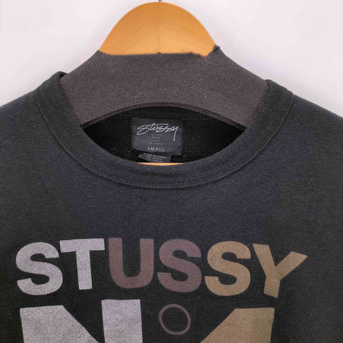 ステューシー Stussy 00s No4 プリントスウェットプルオーバー レディース JPN:S