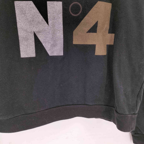 ステューシー Stussy 00s No4 プリントスウェットプルオーバー レディース JPN:S