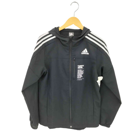 アディダス adidas TWNTY 4SVN ライトクロス フーデッド ジップアップ ジャージ ジャケット メンズ JPN:M