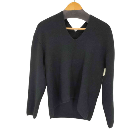 クラネ CLANE V-NECK BACK DROP KNIT TOPS レディース 2