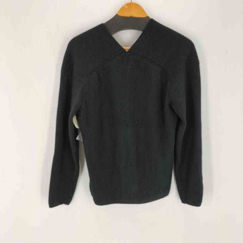 クラネ CLANE V-NECK BACK DROP KNIT TOPS レディース 2