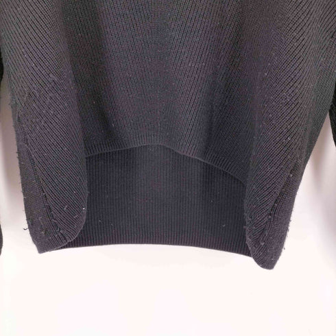 クラネ CLANE V-NECK BACK DROP KNIT TOPS レディース 2