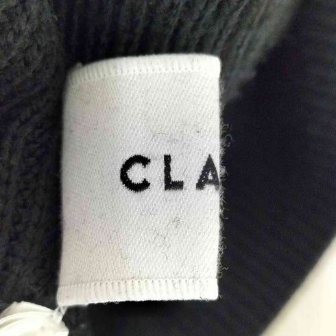 クラネ CLANE V-NECK BACK DROP KNIT TOPS レディース 2