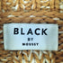 ブラックバイマウジー BLACK by moussy ブロックパターン ハイネッククロップドニット レディース FREE