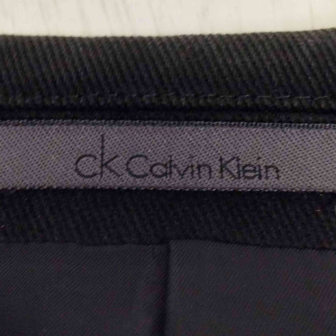 シーケーカルバンクライン ck Calvin Klein コットン 2Bテーラードジャケット メンズ 38