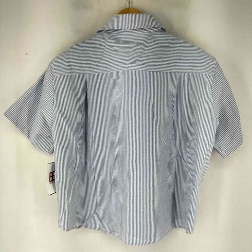 MAY HEAD IS AN ANIMAL ダブルカラー S/S ボーダーシャツ メンズ