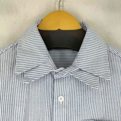 MAY HEAD IS AN ANIMAL ダブルカラー S/S ボーダーシャツ メンズ