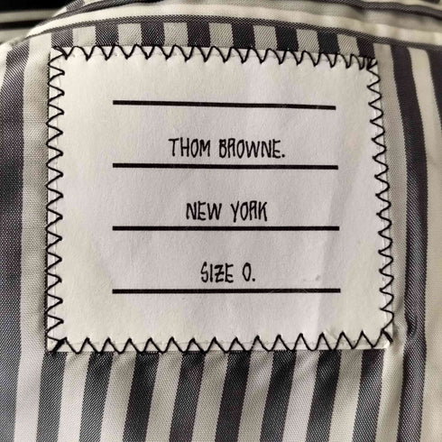 トムブラウン THOM BROWNE ステンカラーコート メンズ 0