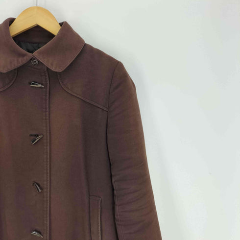 エディーバウアー Eddie Bauer トグルボタン ステンカラーコート 裏地キルト レディース PXS