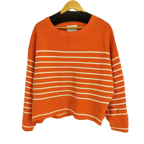 アダムエロペ Adam et Rope オーガニックコットン接結プルオーバー レディース FREE