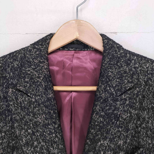 ポールスミス Paul Smith リネン&アルパカ混 比翼チェスターコート メンズ M