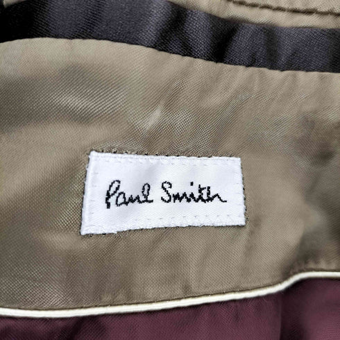 ポールスミス Paul Smith リネン&アルパカ混 比翼チェスターコート メンズ M