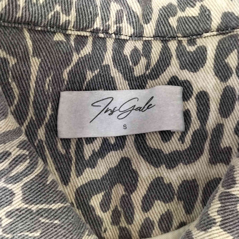 JUS YALE レオパード柄ジップアップワークジャケット メンズ JPN:S