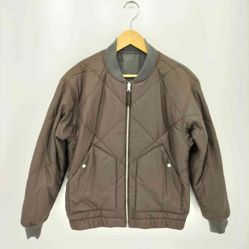 ユナイテッドアローズグリーンレーベルリラクシング UNITED ARROWS green label relaxing ジップアップ リバーシブル フライト キルティングジャケット メンズ JPN:S