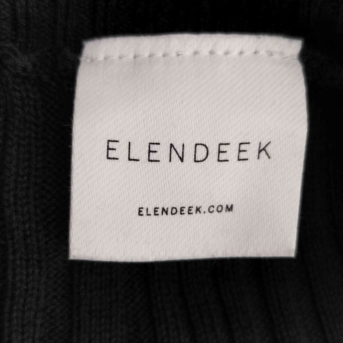 エレンディーク ELENDEEK 総リブデザイン ニットワンピース レディース 2