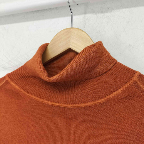 エトロ ETRO イタリア製 ウール ハイネックニット メンズ JPN:XL