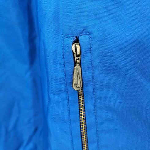 ナイキ NIKE 90-00s 銀タグ ワンポイントスウッシュ刺繍 裏地キルティング 中綿 コーチジャケット メンズ L