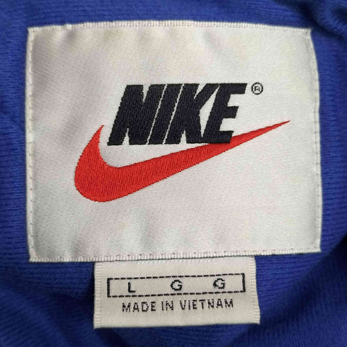 ナイキ NIKE 90-00s 銀タグ ワンポイントスウッシュ刺繍 裏地キルティング 中綿 コーチジャケット メンズ L