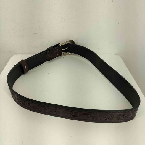 型押しカーボーイウエスタンベルト Y2K メンズ