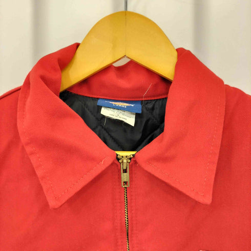 ディッキーズ Dickies 00s 裏地キルティング バイカラー ジップアップ スポーツジャケット メンズ L