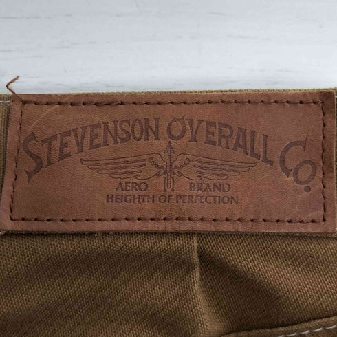 スティーブンソンオーバーオール STEVENSON OVERALL CO. RED WOOD 737 メンズ US:32-33