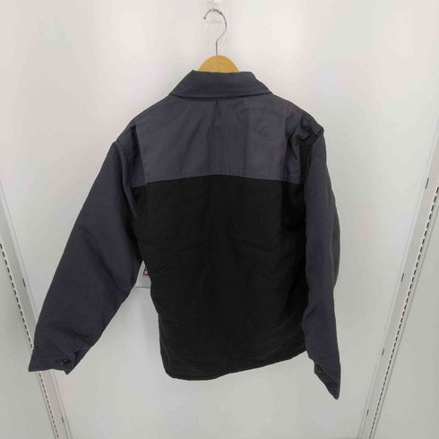 ディッキーズ Dickies 00s 裏地キルティング バイカラー ジップアップ スポーツジャケット メンズ L