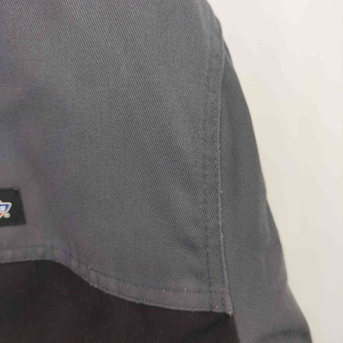 ディッキーズ Dickies 00s 裏地キルティング バイカラー ジップアップ スポーツジャケット メンズ L