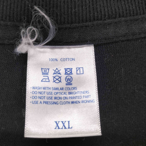 フロントプリントラップTシャツ メンズ XXL