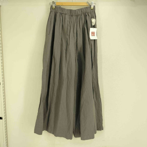 ミナペルホネン mina perhonen kivi リネンワイドパンツ レディース JPN:38