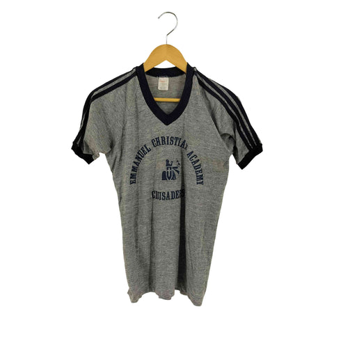ステッドマン STEDMAN 70S USA製 ラグラン袖ラインTシャツ メンズ import:M