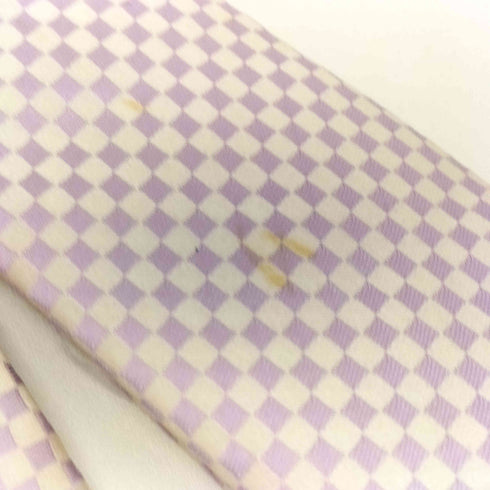 ルイヴィトン LOUIS VUITTON ダミエ柄 シルク 100 ネクタイ メンズ