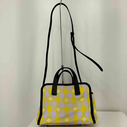 ケイトスペードニューヨーク kate spade NEW YORK クローバー チェック ナイロン 2WAY ショルダー ハンドバック レディース