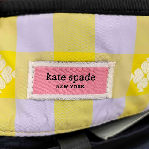 ケイトスペードニューヨーク kate spade NEW YORK クローバー チェック ナイロン 2WAY ショルダー ハンドバック レディース