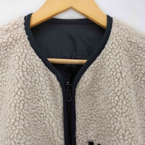 ジャバ JaVa 2way ノーカラー リバーシブル パイピング ジャケット レディース JPN:M