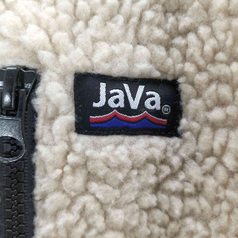 ジャバ JaVa 2way ノーカラー リバーシブル パイピング ジャケット レディース JPN:M