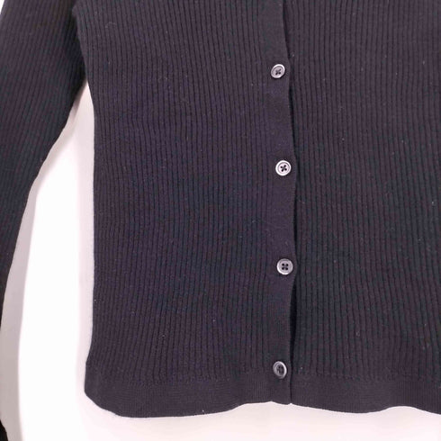 ユニクロ UNIQLO 23AW エクストラファインメリノリブポロカーディガン レディース JPN:XL