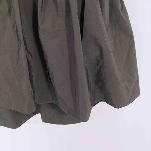 Myu パール キルティング ノーカラー コート ペプラム レディース FREE