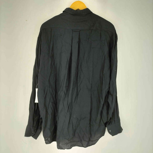 ハオプト HAUPT レーヨン100総柄 L/S シャツ メンズ 42-L