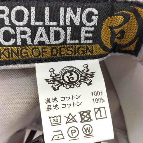 ローリングクレイドル Rolling Cradle 星柄 5パネルキャップ メンズ