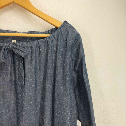イチ ICHI 刺繍 L/S ワンピース レディース