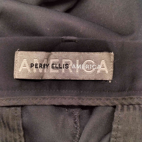 PERRY ELLIS AMERICA 1タックスラックスパンツ メンズ 32/32