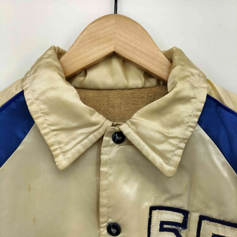 60-70S USA製 ナイロン スナップボタン ナンバリング スタジアム ジャンパー UNION MADE メンズ import:M