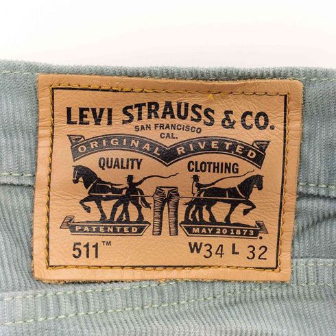 リーバイス Levis 511 コーデュロイ スリム ストレート パンツ メンズ W34 L32
