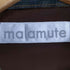 マラミュート malamute ニット切替 チェック トラッカージャケット レディース