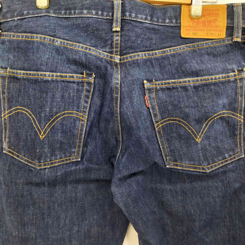 リーバイス Levis 502 濃紺 デニム ストレート パンツ メンズ 34 L34