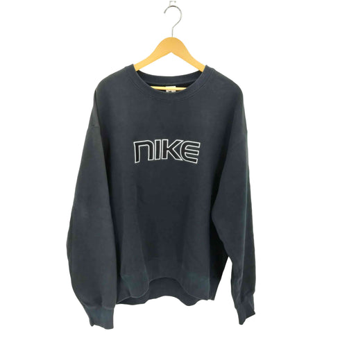 ナイキ NIKE NikeLab Nrg Crewneck フロントロゴ刺繍 クルーネックスウェット メンズ L