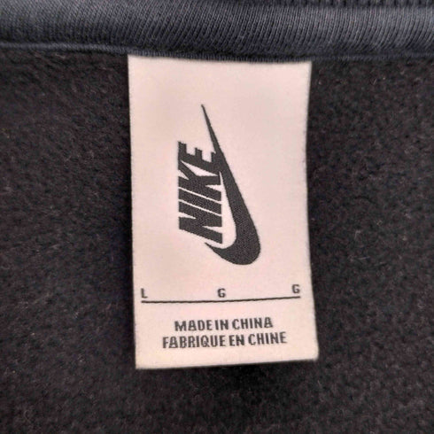 ナイキ NIKE NikeLab Nrg Crewneck フロントロゴ刺繍 クルーネックスウェット メンズ L